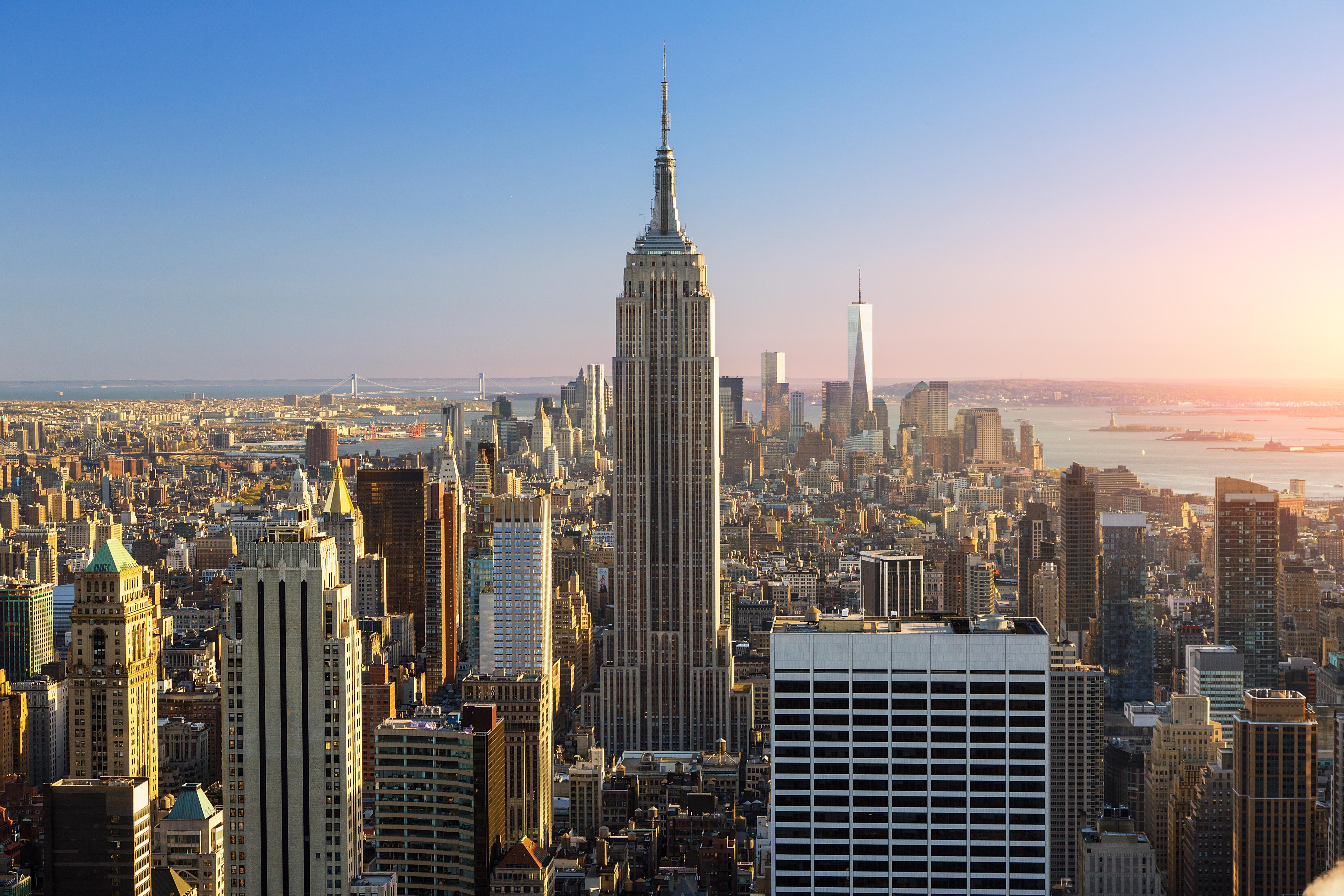 Empire State Building at Sunset