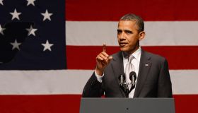 President Barack Obama Attends Victory Fund Event in Miami