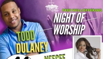 Todd Dulaney Concert Flyer May 11 2016