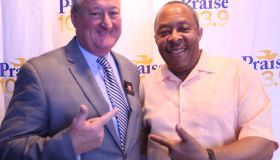 Jerry Wells with Mayor Kenney