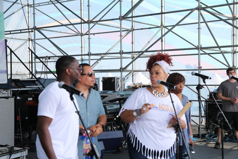 Behind The Scenes With Praise 103.9 At Praise In The Park 2016!