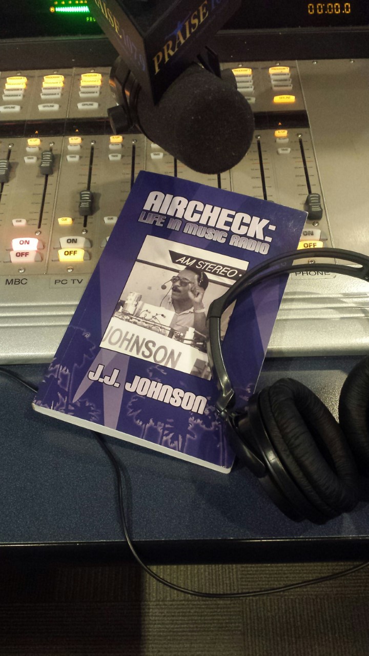 Aircheck Book on Praise 107.9 Console