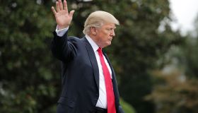 President Trump Departs White House En Route To Pennsylvania