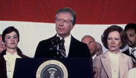 Usa, Washington, President Jimmy Carter At The Tribune