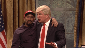 Kanye & Trump SNL parody