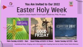 Easter Service with Canaan Baptist Church [Click To Watch Live Stream]