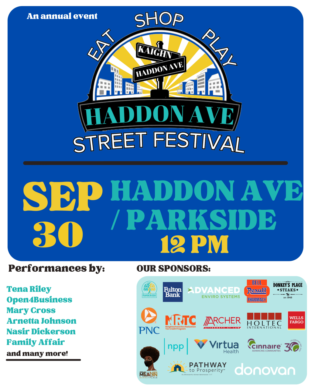 Haddon Ave street festival