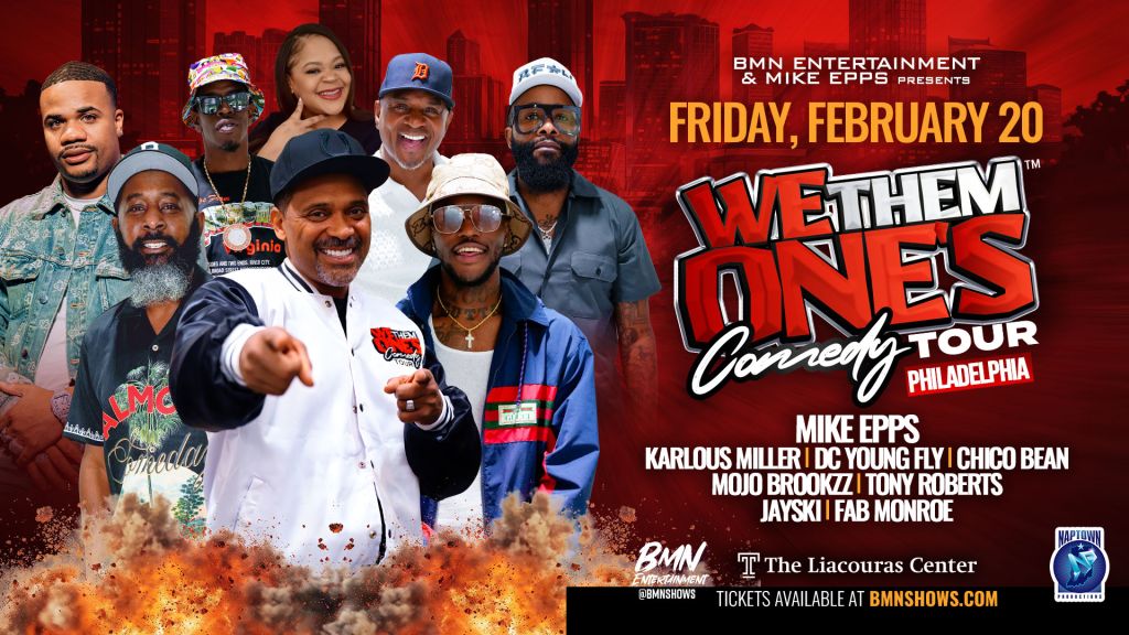 We them ones comedy tour philadelphia flyer